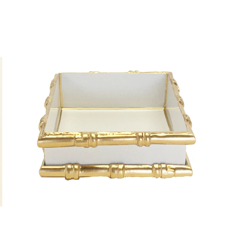 Dana Gibson Bamboo Square Flat Napkin Holder Perigold